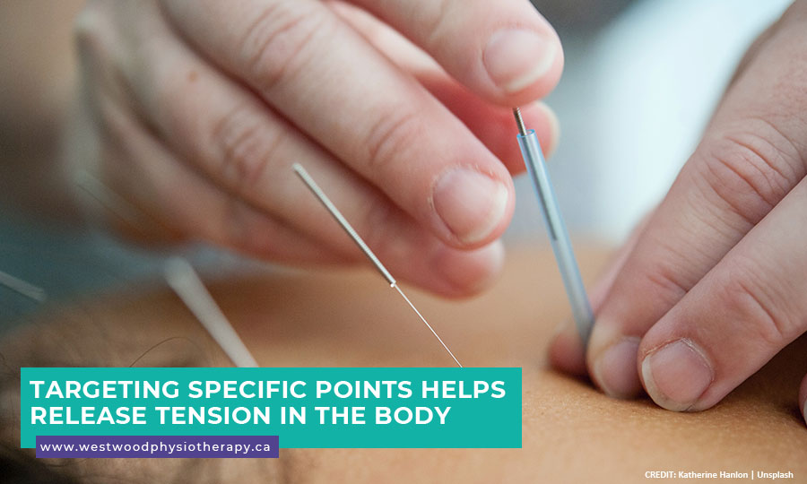 Targeting specific points helps release tension in the body