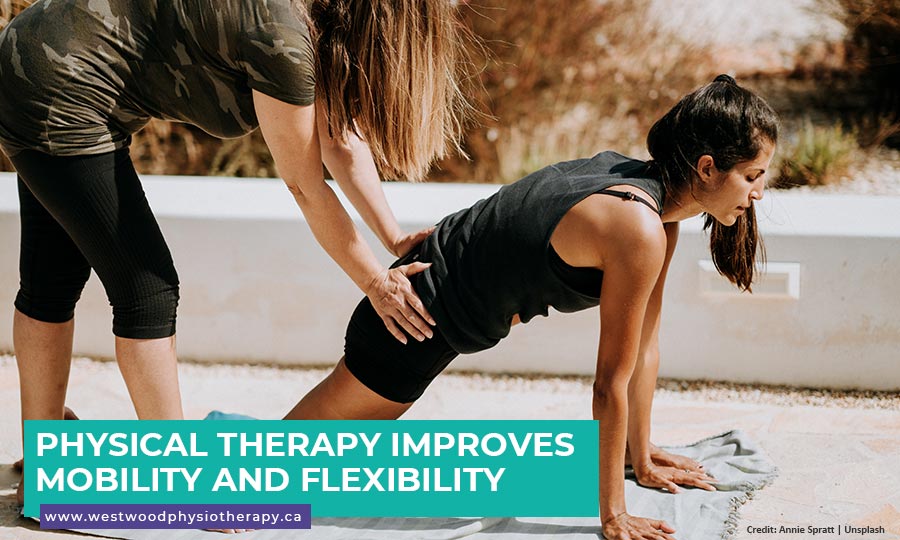 Physical therapy improves mobility and flexibility