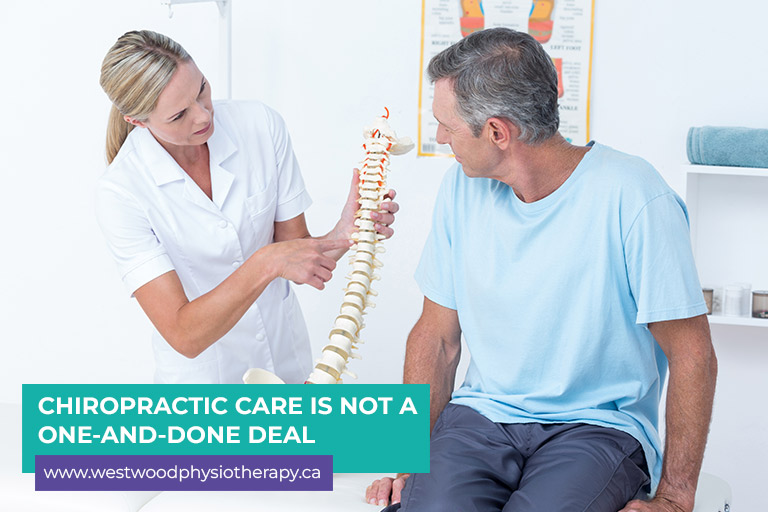 Chiropractic care is not a one-and-done deal